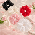 French Lace Wide Scrunchie